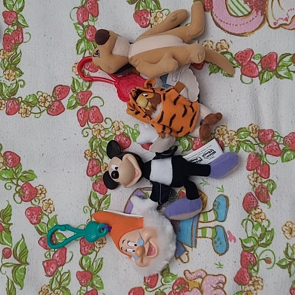 Vintage Disney McDonald's Toy Bundle